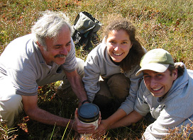 Dr. Brauer with other researchers