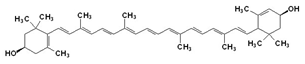 lutein chemical structure